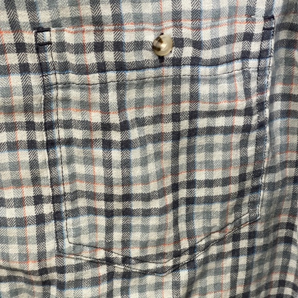 Toad & Co Airsmyth Long Sleeve Plaid Lightweight Button Front Flannel Size XXL - Picture 8 of 9